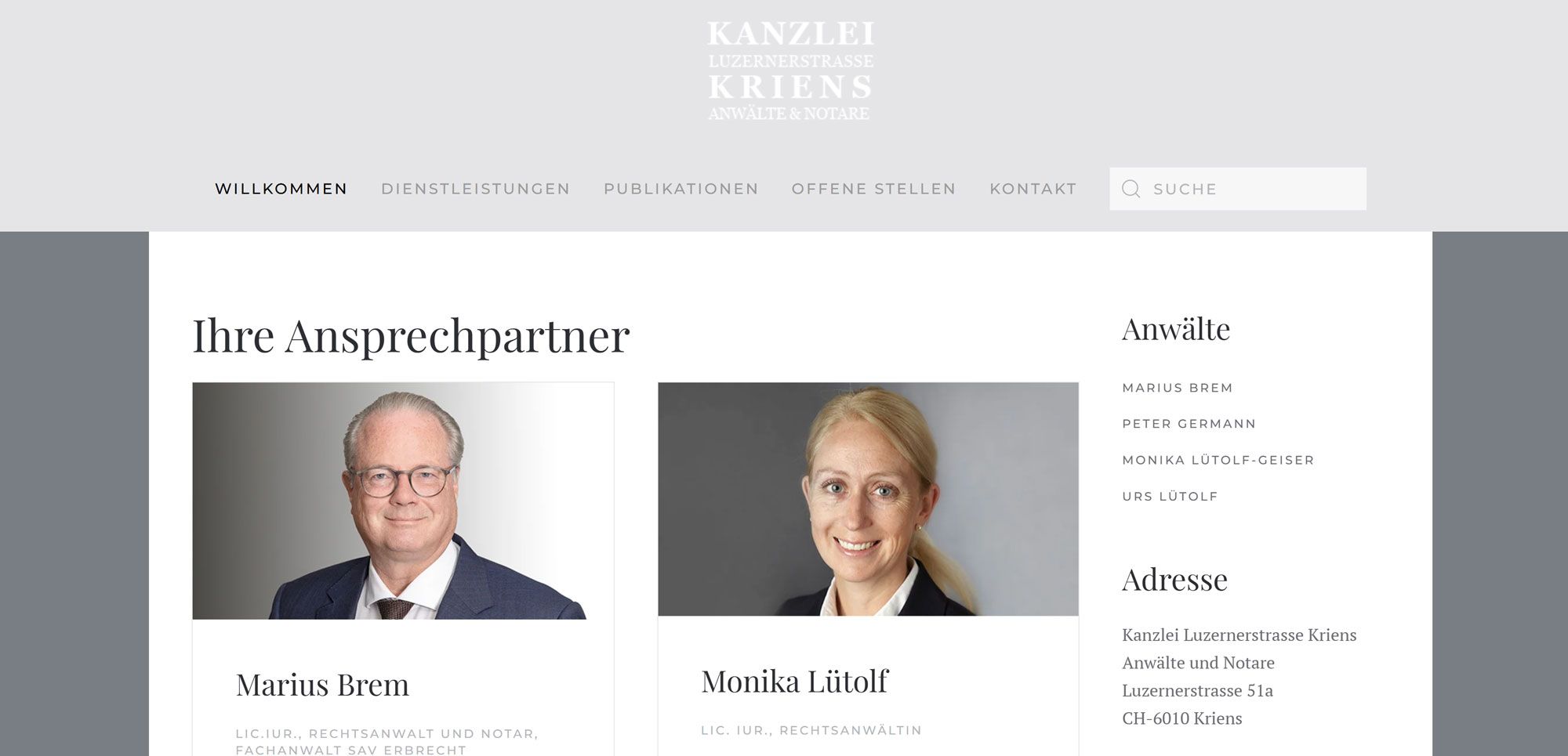 Anwälte Kriens